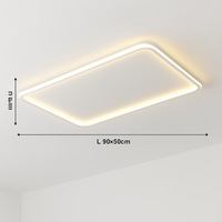 Plafonnier led moderne effet météore luminaire intérieur