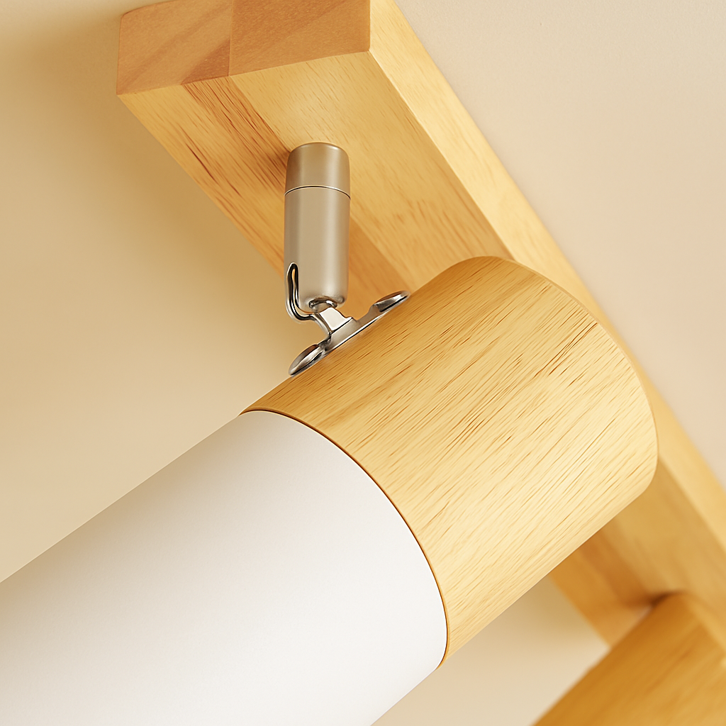 Plafonnier LED moderne en fer rotatif à 1/3 têtes - vue 7 sur 10