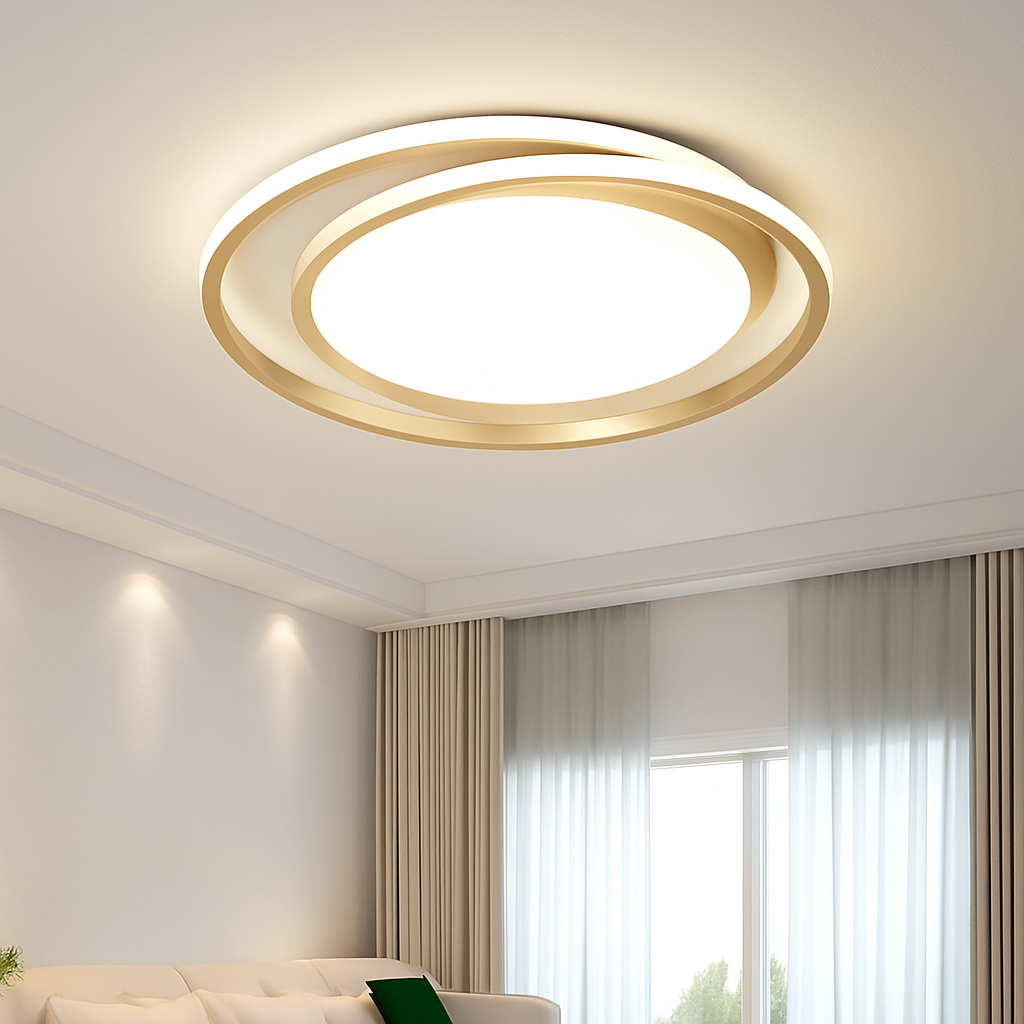 plafonnier led moderne luxe pour intérieur design élégant - vue 4 sur 10