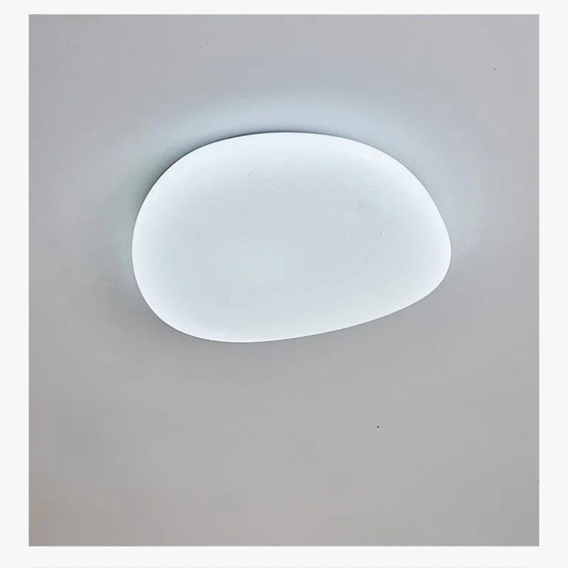 plafonnier led moderne nordique en forme de galets pour intérieur
