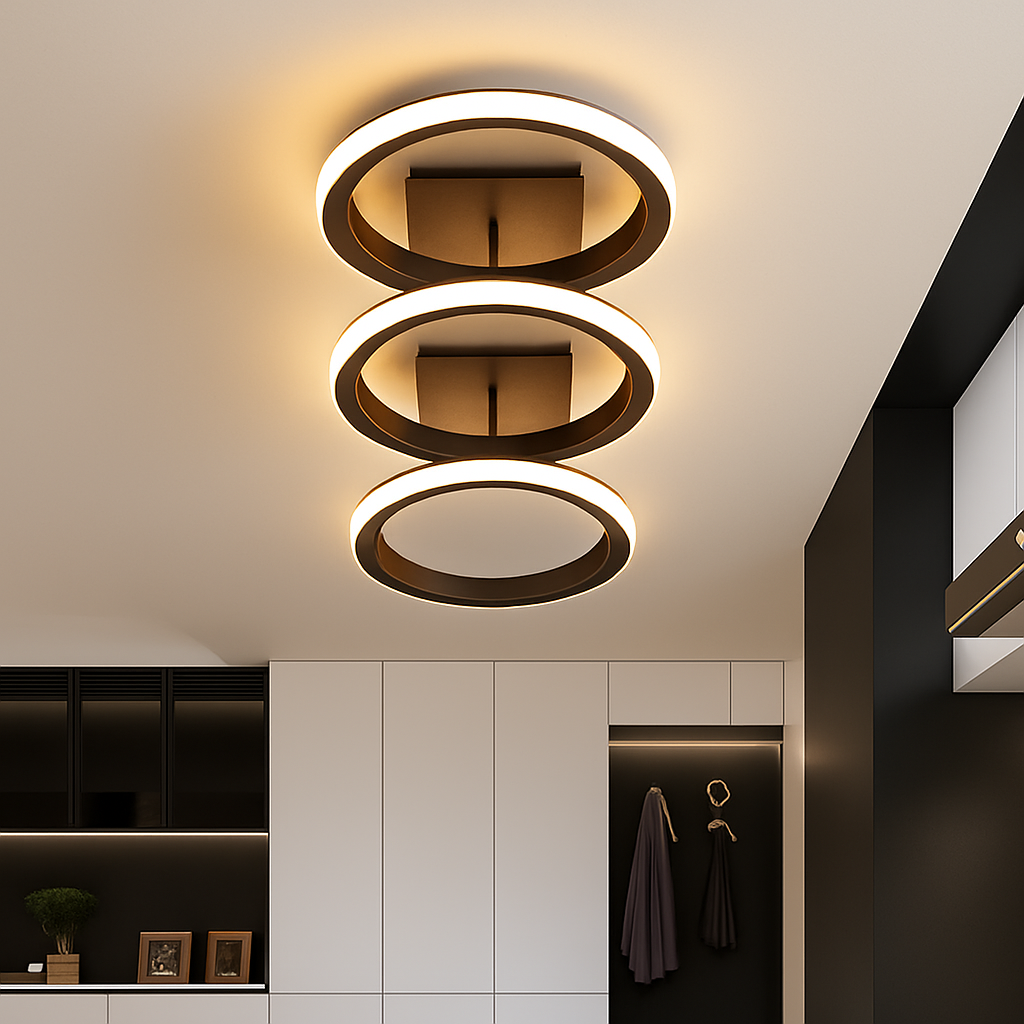 plafonnier led moderne pour décoration intérieure élégante et lumineuse - vue 5 sur 10