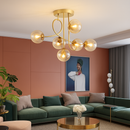 Moderne LED-Deckenleuchte für den Innenbereich mit elegantem Design