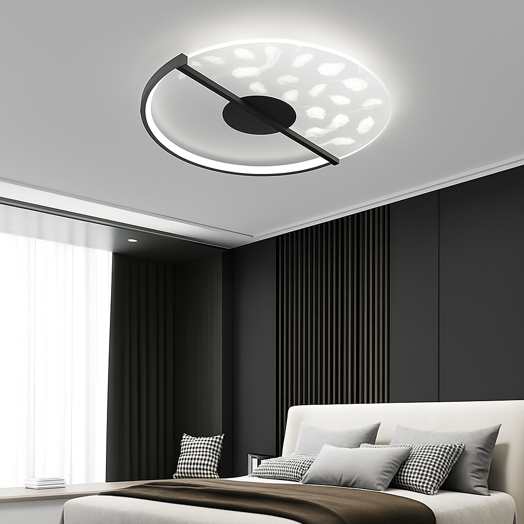 plafonnier led moderne pour intérieur décoratif luminaire - vue 4 sur 10