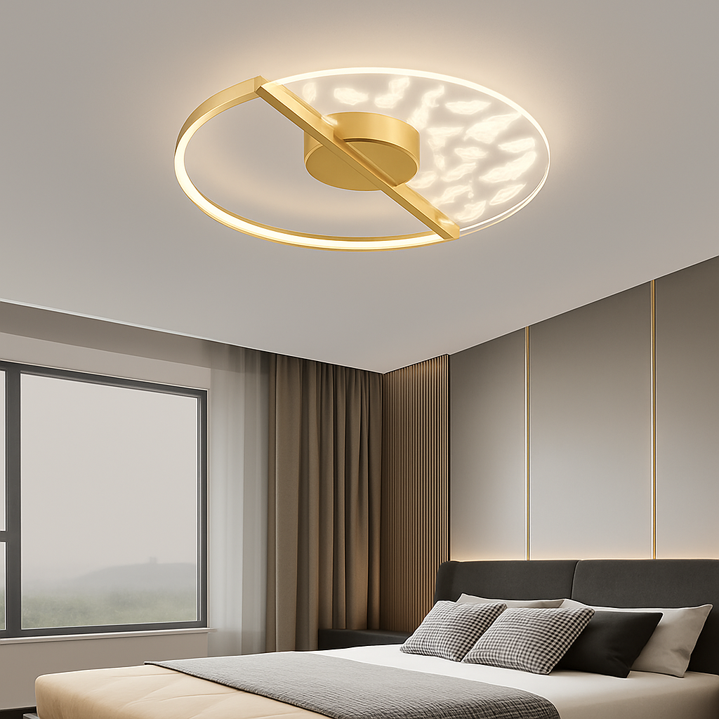 plafonnier led moderne pour intérieur décoratif luminaire - vue 6 sur 10