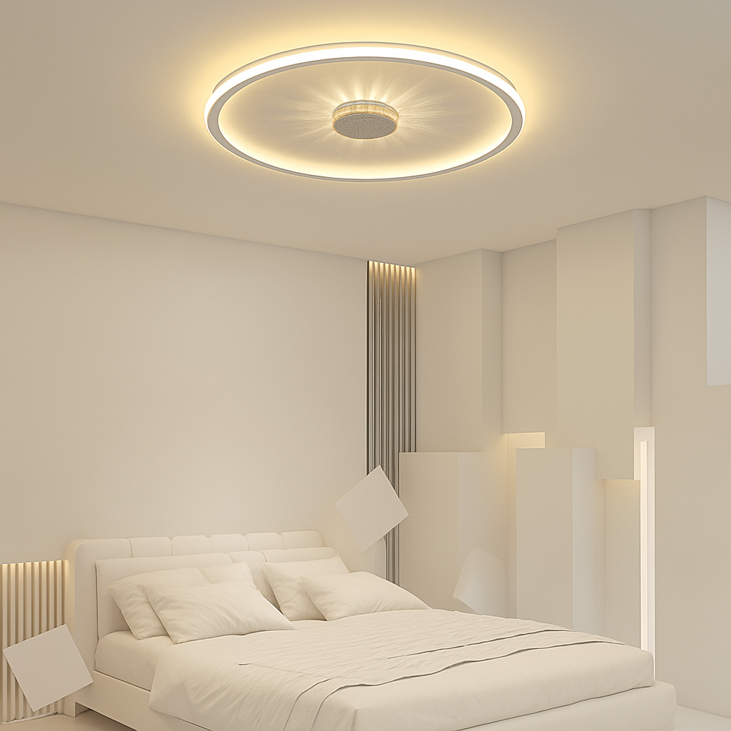plafonnier led moderne pour une décoration intérieure élégante - vue 7 sur 10