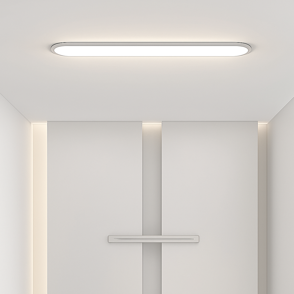 plafonnier led moderne ultra fin pour intérieur design - vue 6 sur 15