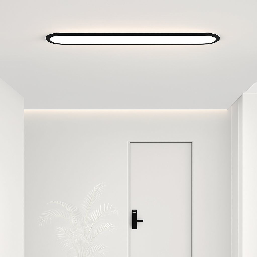 plafonnier led moderne ultra fin pour intérieur design - vue 7 sur 15