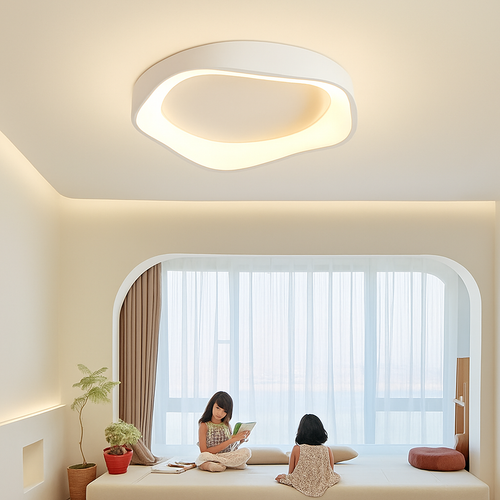 plafonnier led nordique pour décoration intérieure élégante