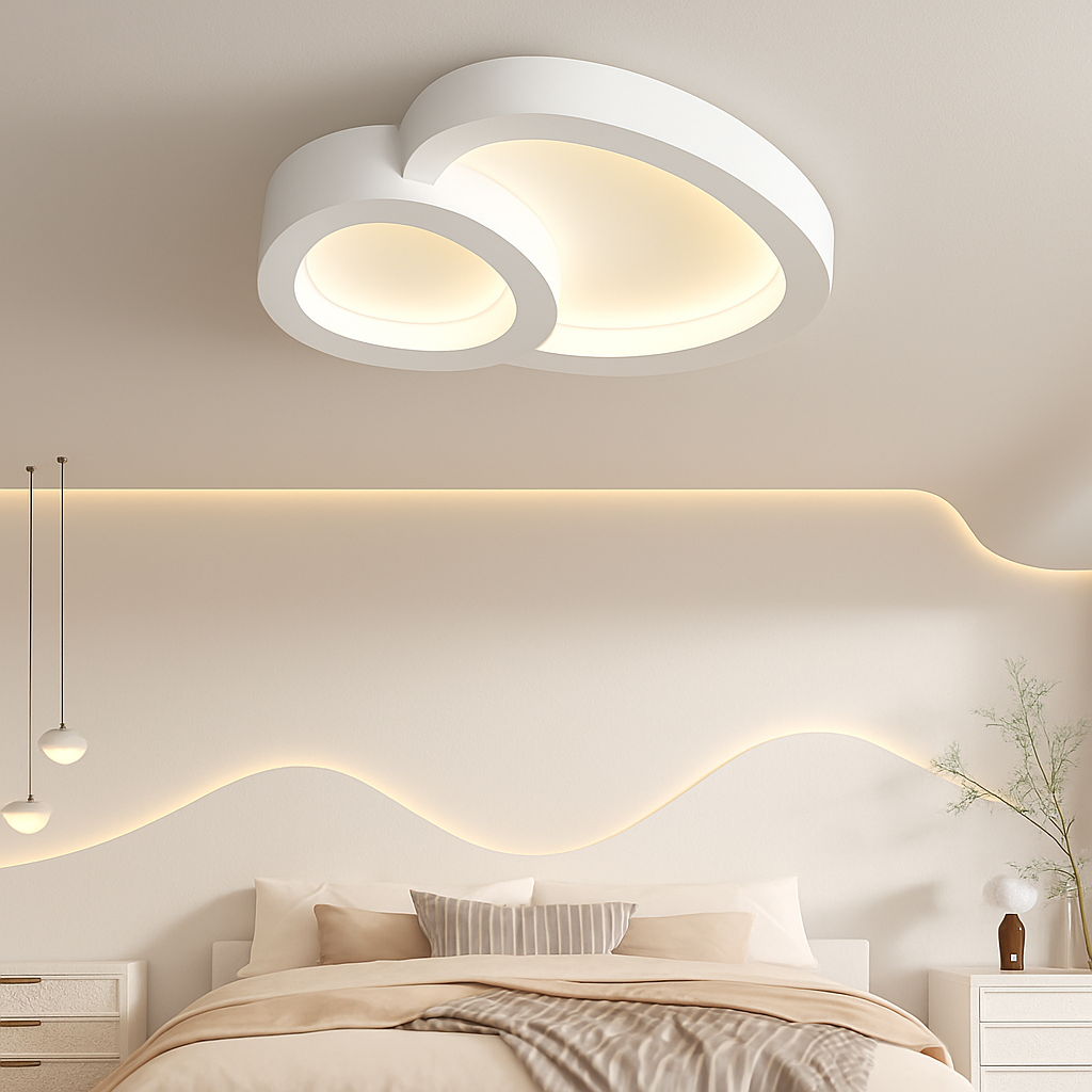 plafonnier led nordique pour décoration intérieure élégante - vue 7 sur 14