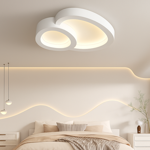 plafonnier led nordique pour décoration intérieure élégante