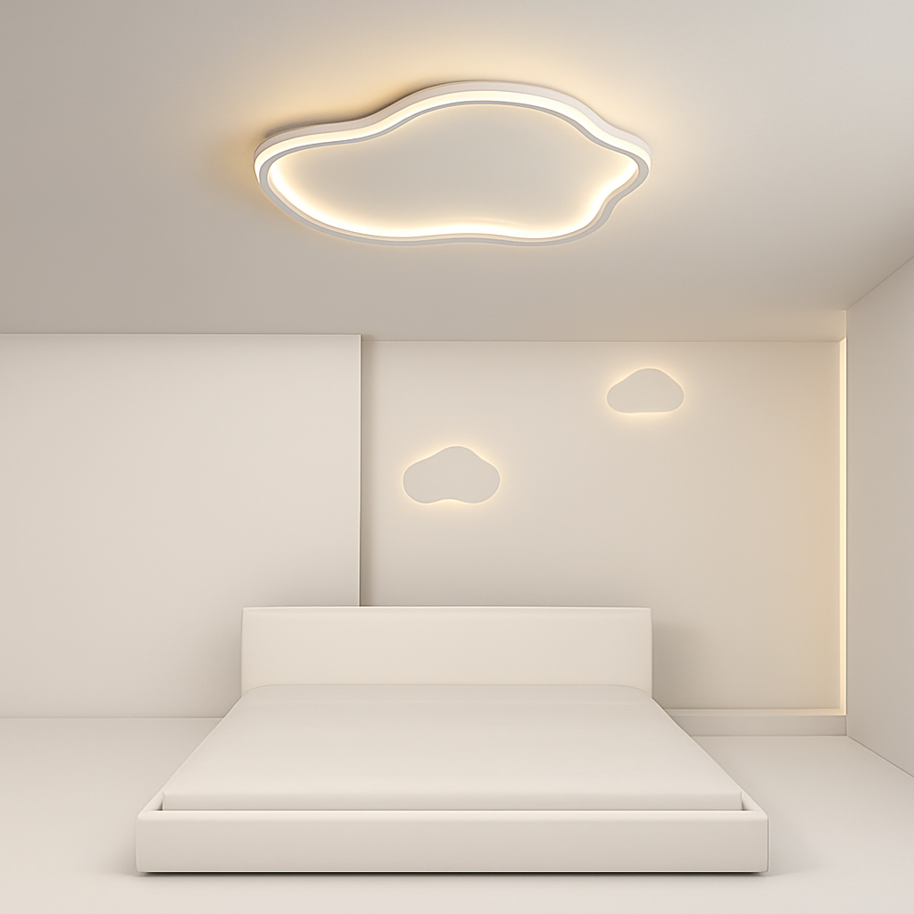 plafonnier led nordique pour décoration intérieure moderne - vue 4 sur 17