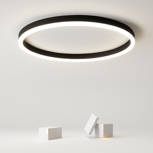 plafonnier led rond moderne pour éclairage varié