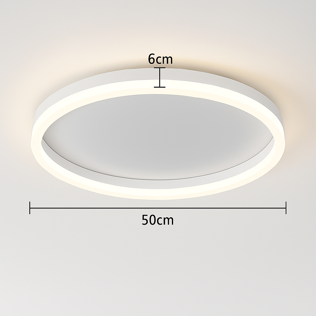 Runde LED-Deckenleuchte modern für vielseitige Beleuchtung