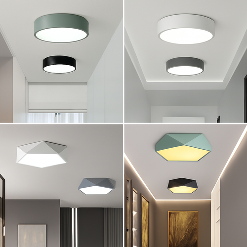 plafonnier led rond moderne pour intérieur élégant et lumineux