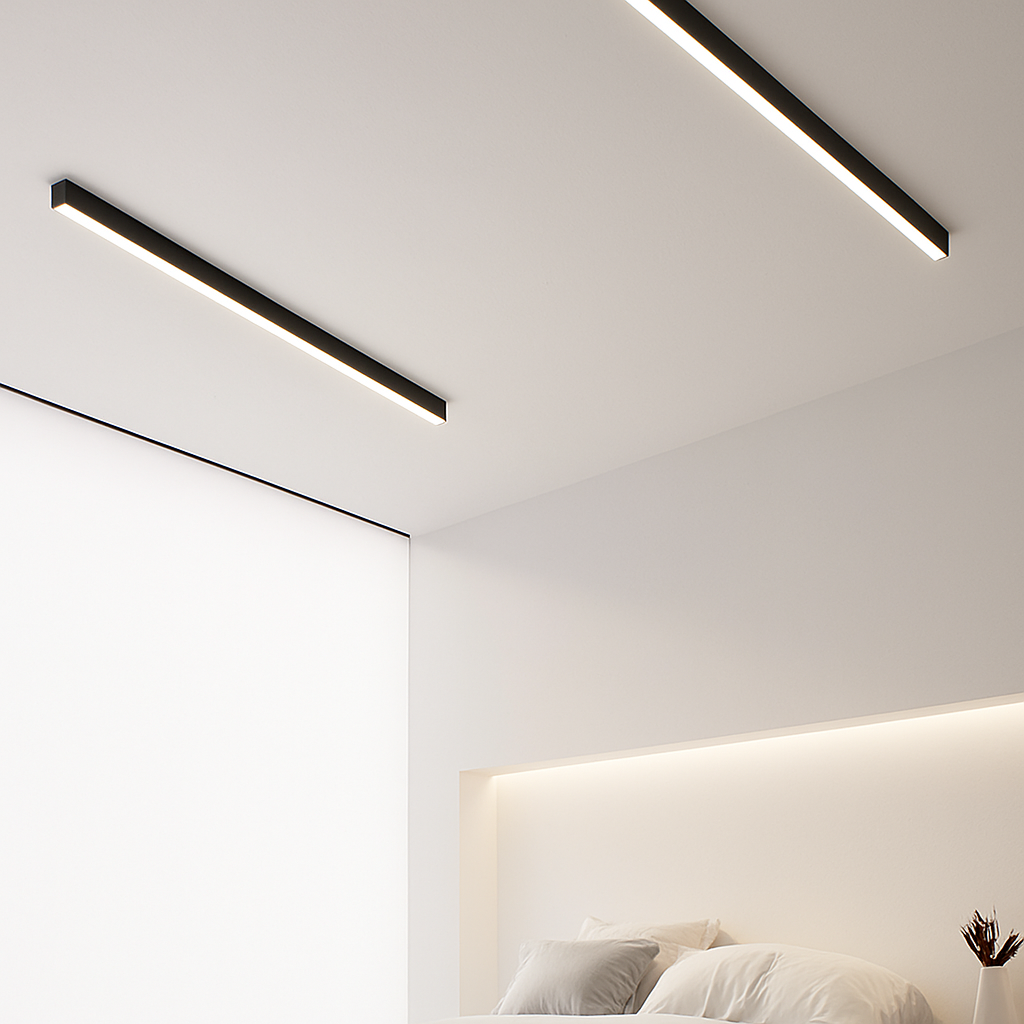 plafonnier led suspendu design minimaliste - vue 6 sur 15