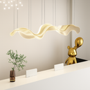 plafonnier led suspendu style art déco en fil acrylique réglable