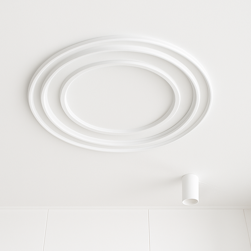plafonnier led ultra fin design moderne nouvelle collection - vue 7 sur 8
