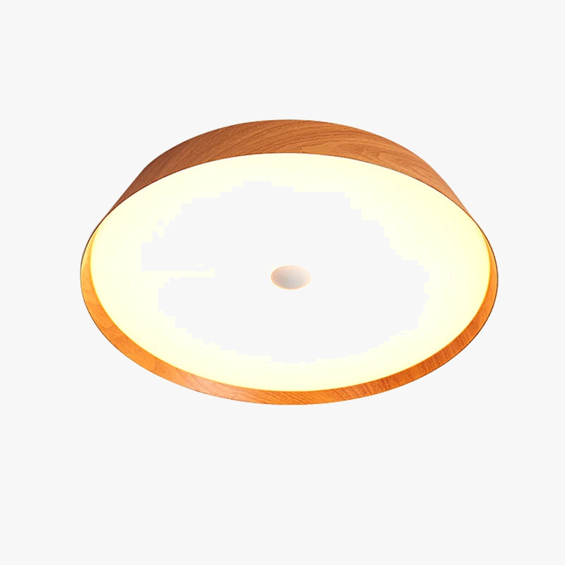plafonnier métal moderne rond fer chambre surface monté