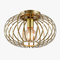 plafonnier moderne en fer style américain pour intérieur