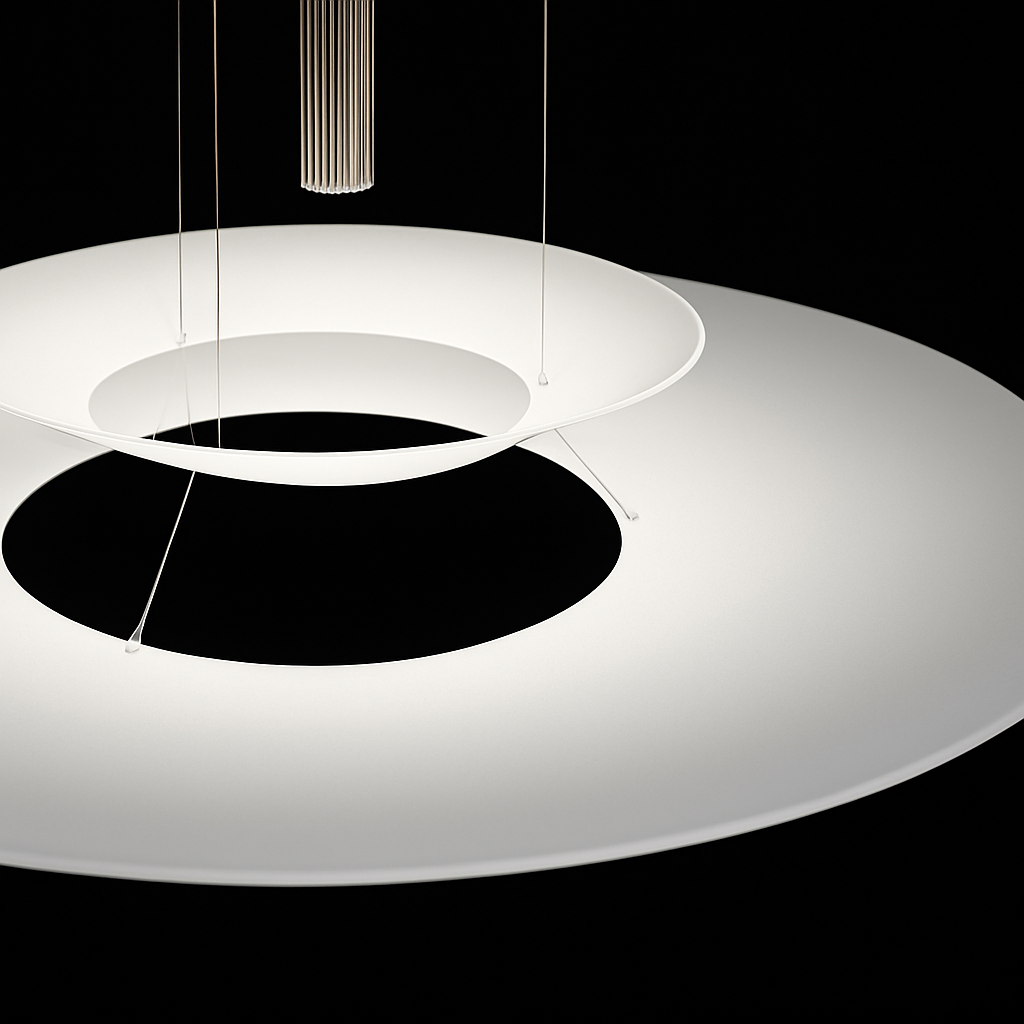 plafonnier moderne à leds design pour décoration intérieure - vue 6 sur 13