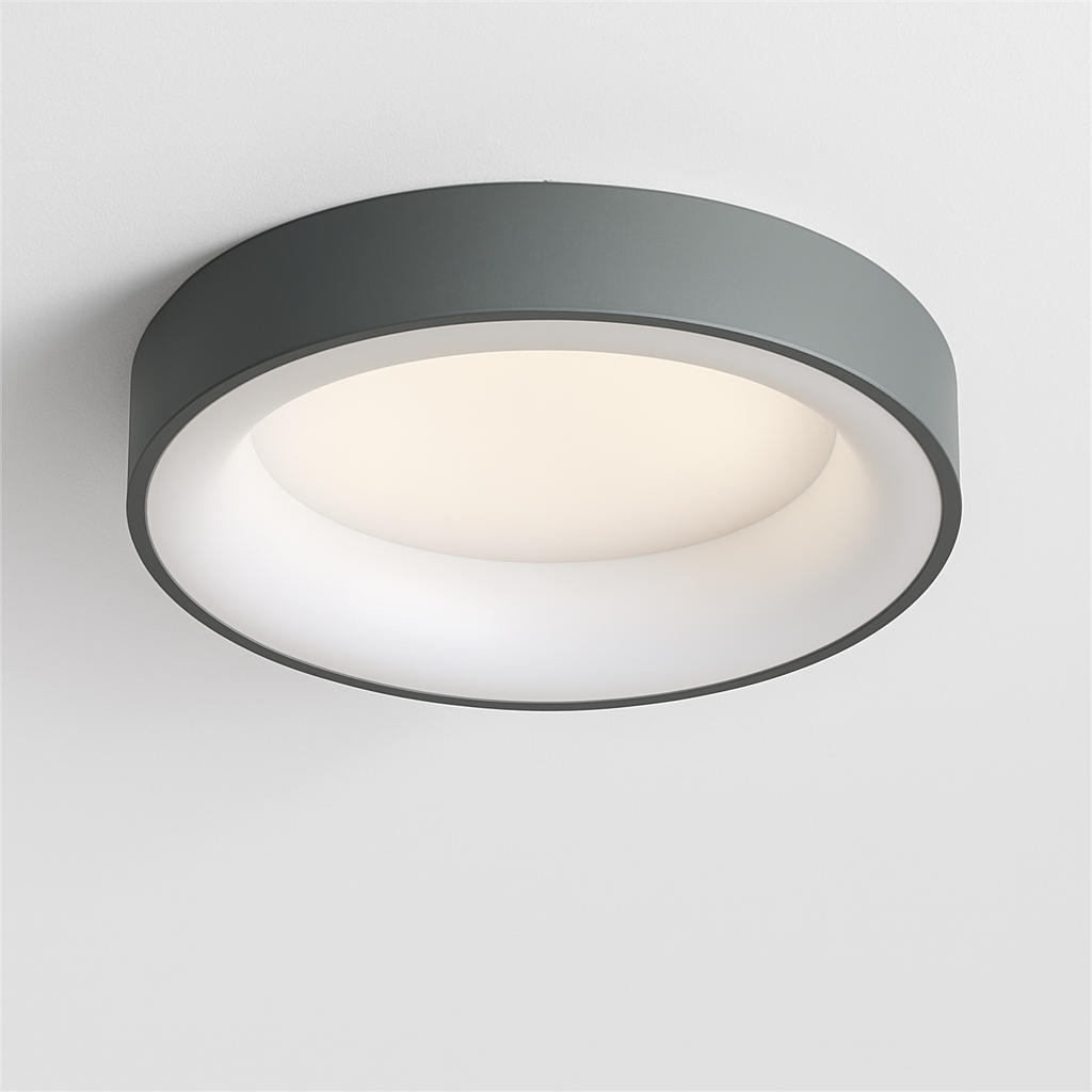 plafonnier moderne à leds minimaliste avec télécommande - vue 6 sur 9