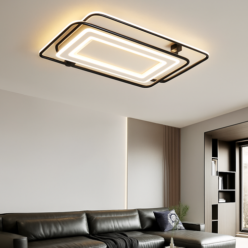 plafonnier moderne à leds minimaliste coréenne