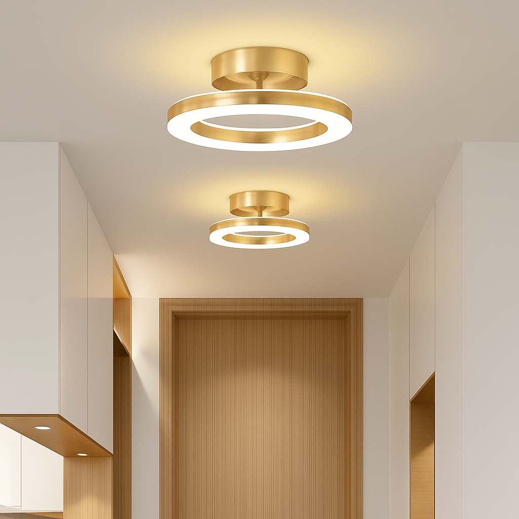 plafonnier moderne à leds pour décoration intérieure - vue 3 sur 10