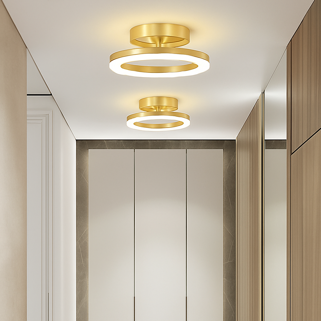 plafonnier moderne à leds pour décoration intérieure - vue 4 sur 10