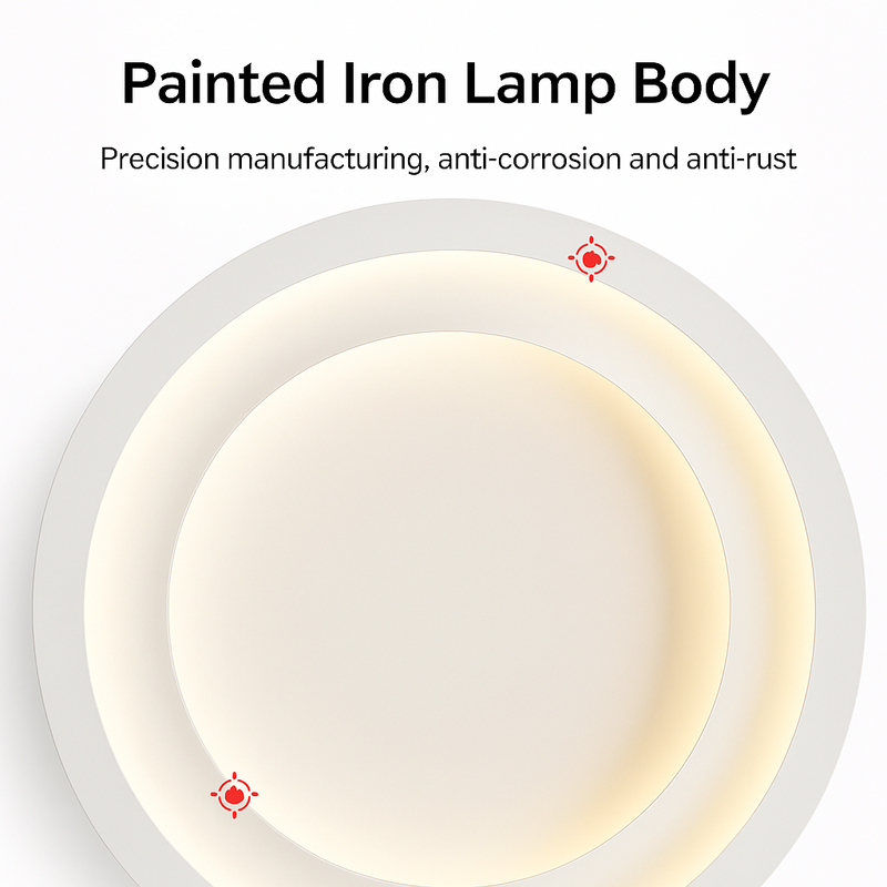 Plafonnier moderne à LEDs pour salon salle à manger chambre enfants salle d'étude allée décor à la maison