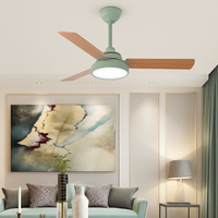 Moderner Deckenventilator mit Fernbedienung und integrierter LED-Beleuchtung