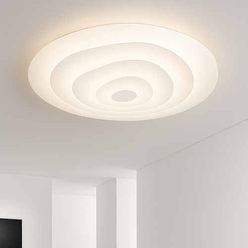 plafonnier multicouche design en forme irrégulière originale