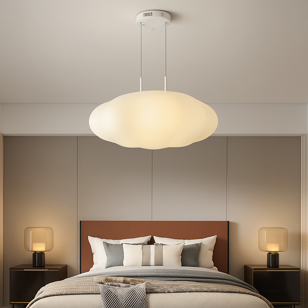 plafonnier nuage créatif moderne pour chambre d'enfant - vue 4 sur 22