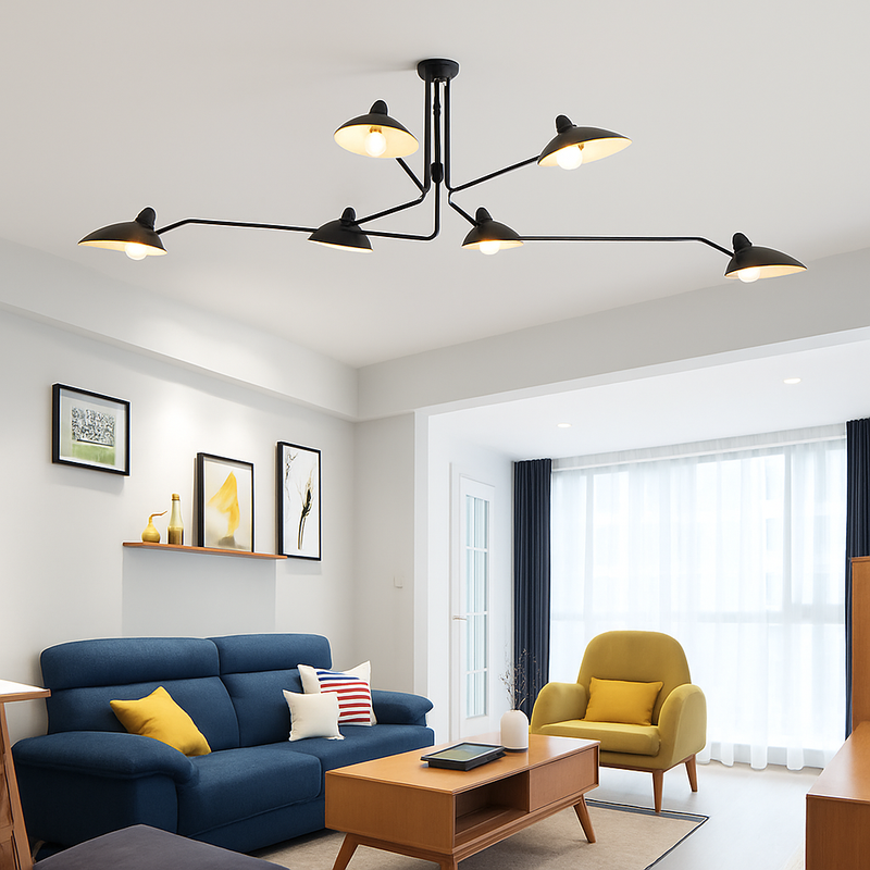 Plafonniers modernes de style nordique pour salon chambre à coucher lampe Luminaire suspendu luminaires industriels pour la maison Art déco