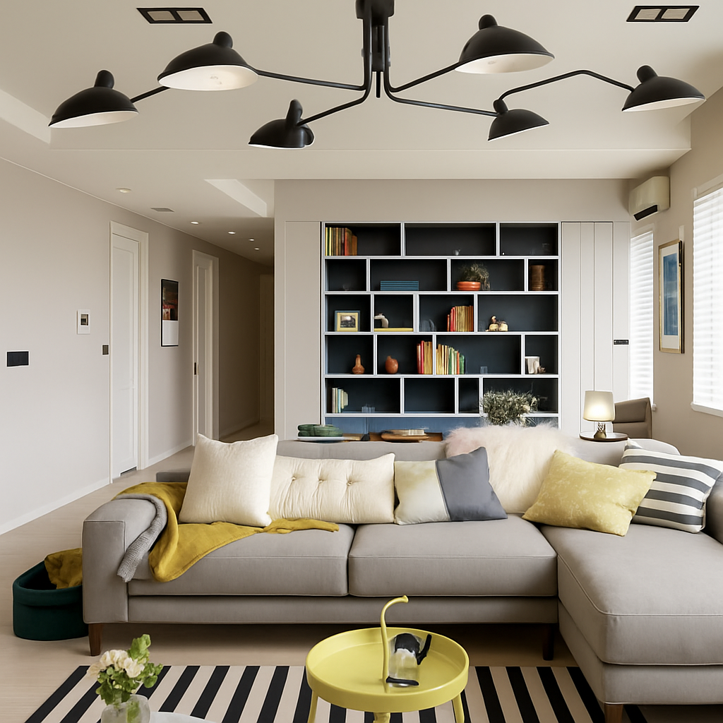 Plafonniers modernes de style nordique pour salon chambre à coucher lampe Luminaire suspendu luminaires industriels pour la maison Art déco - vue 4 sur 18