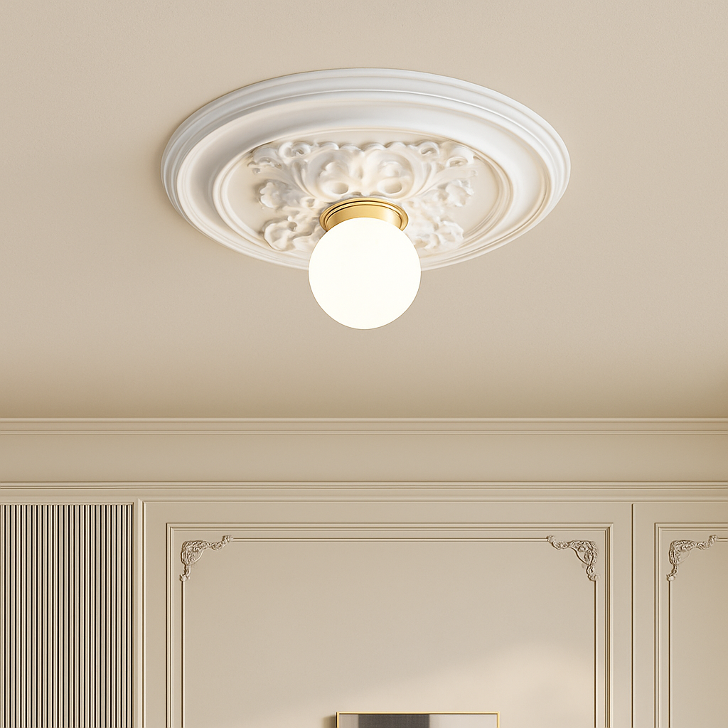Plafonniers rétro français lampes led modernes couloir lampe de couloir style nordique lampe sculptée chambre salon décor éclairage - vue 6 sur 10