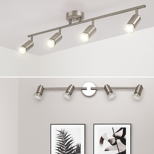 plafonniers rotatifs angle réglable avec ampoule led pour éclairage spot
