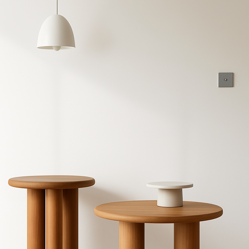 Prise électrique et double USB et USB type C en acier gris brossé