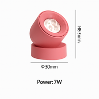 projecteurs led nordique surface monté spot rotation pliant macarone foco