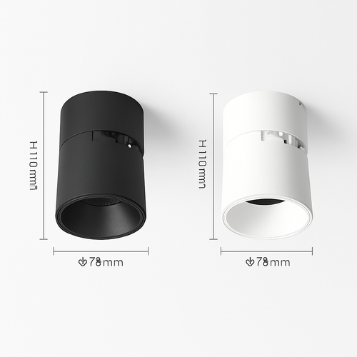 projecteurs led pliables angle réglable anti-éblouissement spots muraux