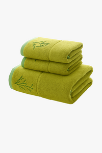 serviette de bain bambou unie absorbante lot familiale