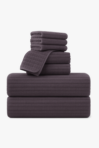 serviette de bain ensemble 8 pieces sechage rapide