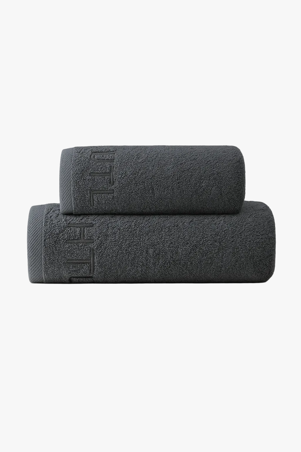 Serviette de bain lot 2 coton épais absorbant