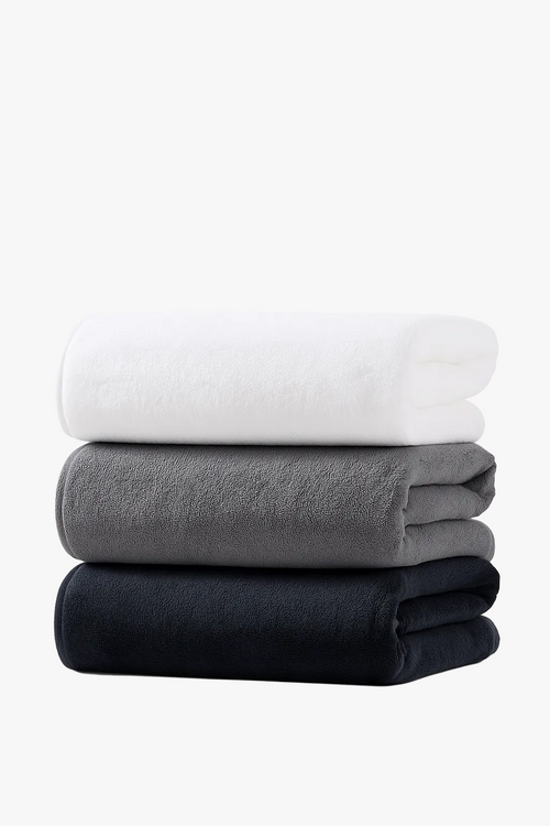 serviette de bain lot velours doux sechage rapide