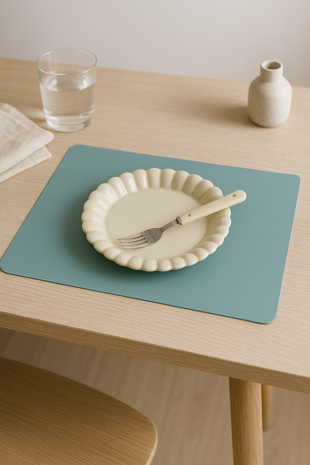 Set de table silicone antidérapant résistant chaleur cuisine - vue 3 sur 2
