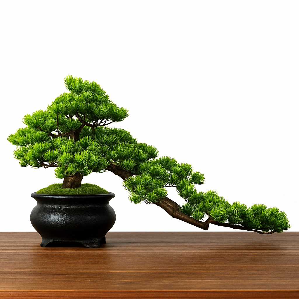 simulation arbre bonsaï pour décoration intérieure et aménagement extérieur