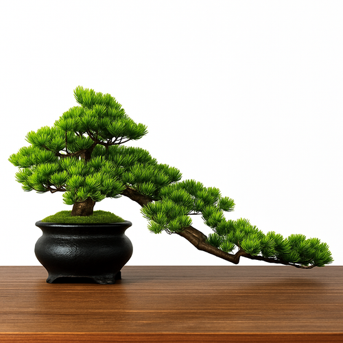 simulation arbre bonsaï pour décoration intérieure et aménagement extérieur
