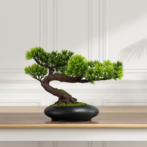 simulation arbre bonsaï pour décoration intérieure et aménagement extérieur