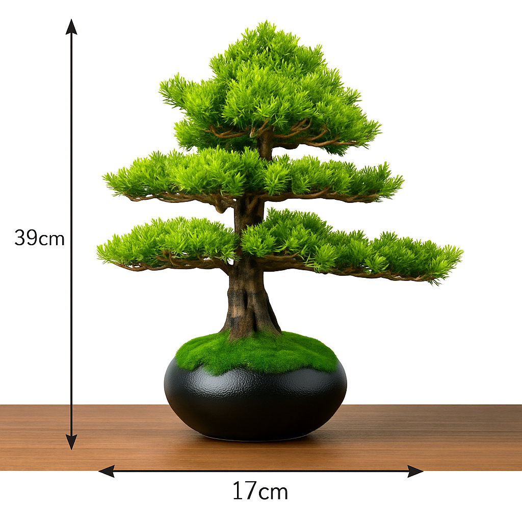 simulation arbre bonsaï pour décoration intérieure et aménagement extérieur - vue 14 sur 31