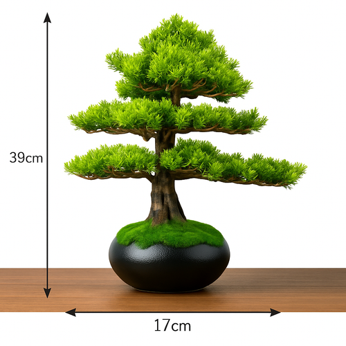 simulation arbre bonsaï pour décoration intérieure et aménagement extérieur