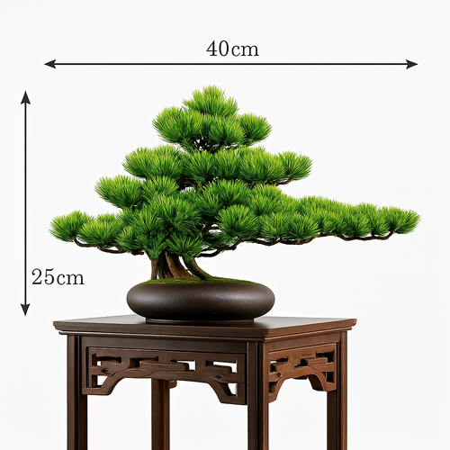 simulation arbre bonsaï pour décoration intérieure et aménagement extérieur